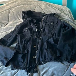 Style and co cargo  jacket